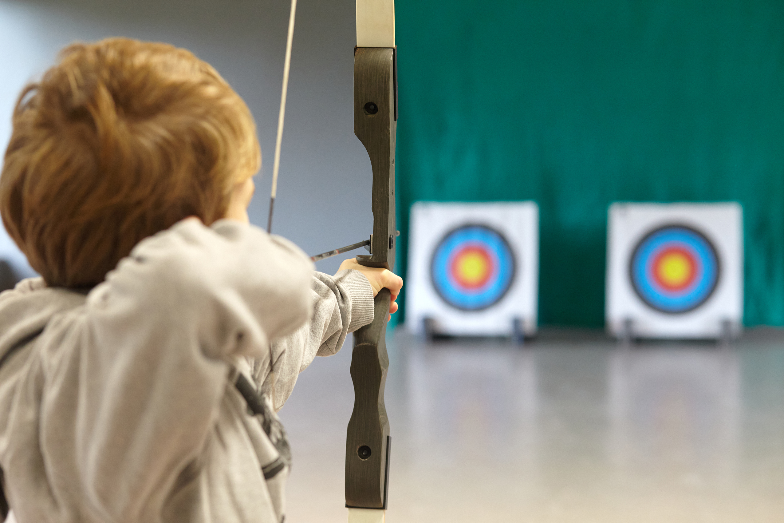 Bunte Aktionstafel mit Beiträgen der Jungen